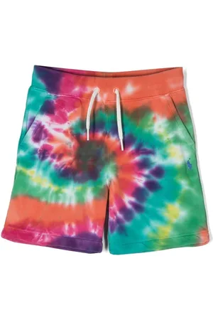 Ralph Lauren Tie-dye drawstring shorts