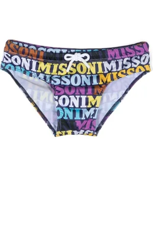 Missoni Badehose mit Logo-Print