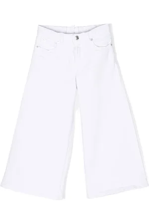 Dsquared2 Jungen Weite Hosen - Wide-leg cotton trousers