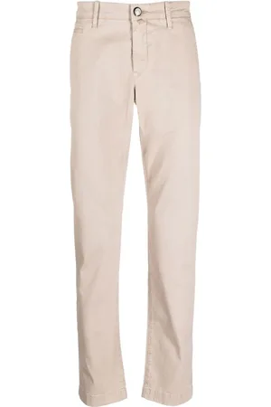 Jacob Cohen Gerade Hose mit Logo-Patch