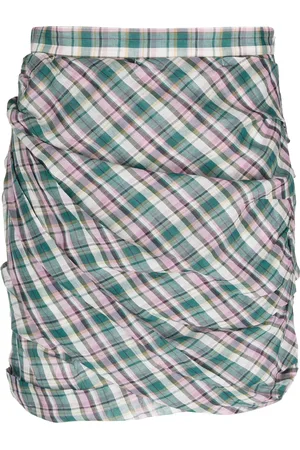 Marant Etoile Karierter Minirock