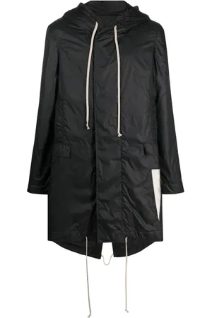 Rick Owens Regenmantel mit Kapuze