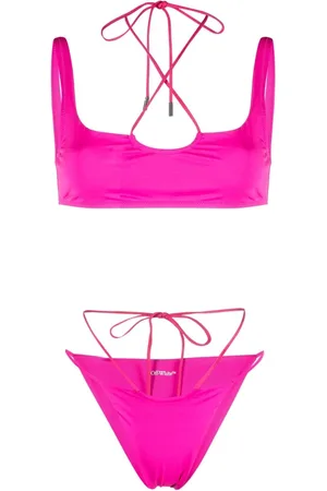 OFF-WHITE Bikini mit Logo-Print
