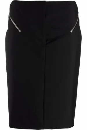 Givenchy Shell-Rock mit Reißverschluss
