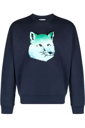 Maison Kitsuné Sweatshirt mit Fuchs-Print
