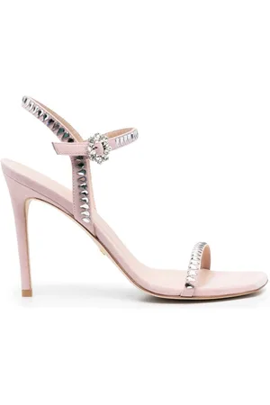Stuart Weitzman Sandalen mit Kristallen 105mm