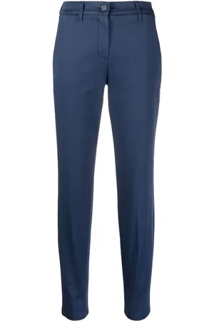 Jacob Cohen Schmale Hose mit Logo-Patch