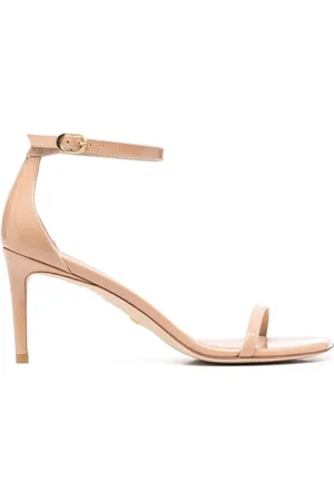 Stuart Weitzman Sandalen aus Lackleder 85mm