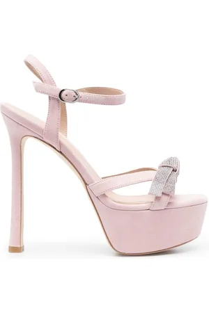 Stuart Weitzman SW Mega Bow Sandalen 160mm