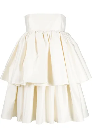ROTATE Schulterfreies Minikleid