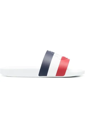 Moncler Gestreifte Pantoletten