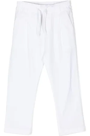 Paolo Pecora Gerade Hose mit Kordelzug