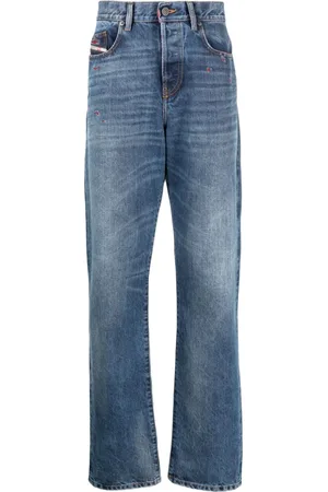 Diesel Klassische Straight-Leg-Jeans