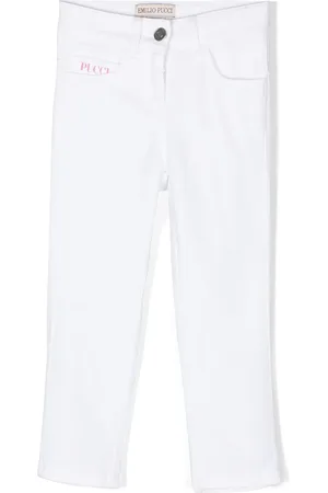 PUCCI Junior Hose mit Logo-Patch