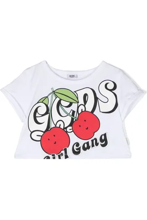 GCDS T-Shirt mit Logo-Print