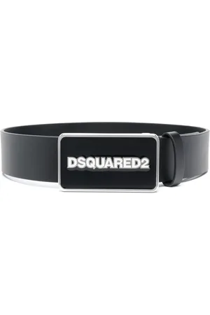 Dsquared2 Gürtel - Logo-buckle leather belt