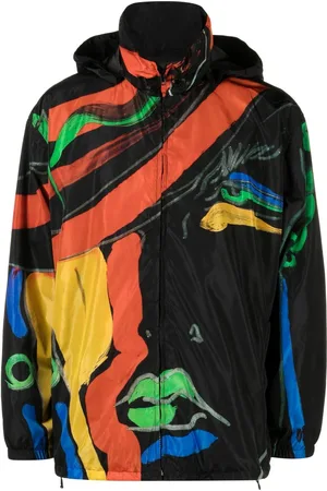 Moschino Kapuzenjacke mit Artwork-Print