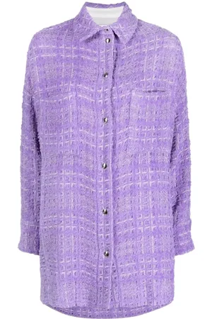 IRO Damen Jacken - Button-down fastening tweed jacket