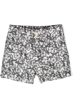 BONPOINT Badeshorts mit grafischem Print