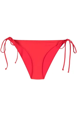 Ganni Damen Triangel Bikinis - Side-tie bikini bottoms