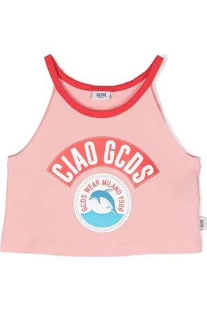 GCDS Tanktop mit Logo-Print