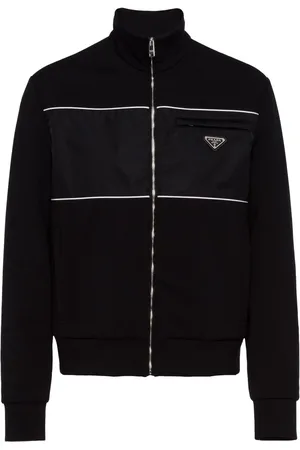 Prada Jacke mit Kontrasteinsätzen