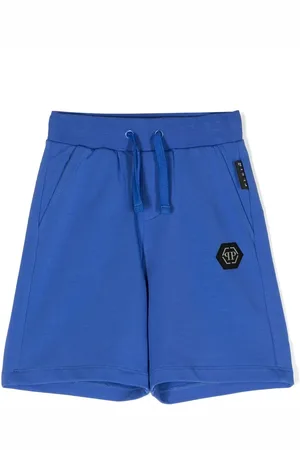 Philipp Plein Shorts mit Logo-Patch