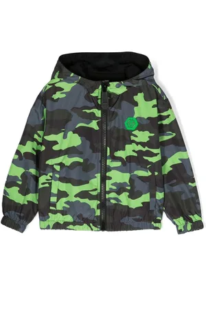 Philipp Plein Jacke mit Totenkopf-Print
