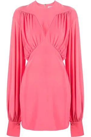 The Attico Minikleid mit Raffungen
