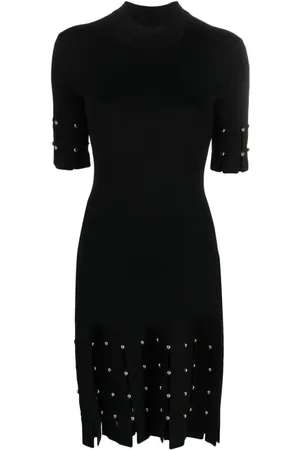 Simkhai Dina Strickkleid mit Stehkragen