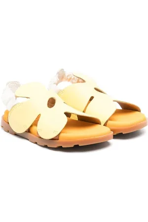 Camper Sandalen mit Blumen-Motiv