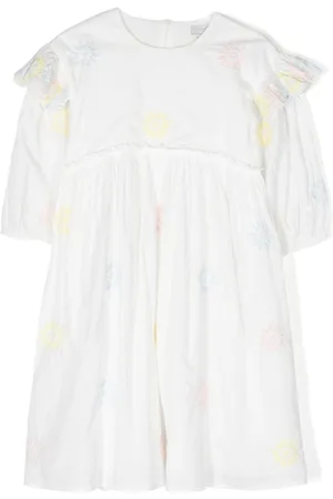 Stella McCartney Kleid mit Blumenstickerei