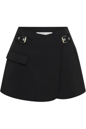 DION LEE Minirock im Wickelstil