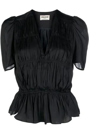Zadig & Voltaire Bluse mit Raffungen