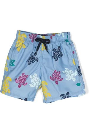 Vilebrequin Badeshorts mit Schildkröten-Print
