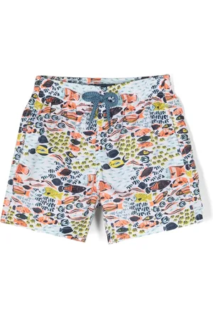 Vilebrequin Badeshorts mit Fisch-Print