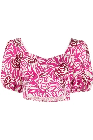 Diane von Furstenberg Bluse mit Blumen-Print