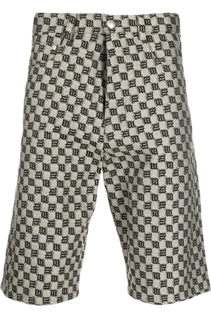 MISBHV Shorts mit Monogramm-Print