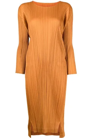 PLEATS PLEASE ISSEY MIYAKE Plissiertes Midikleid