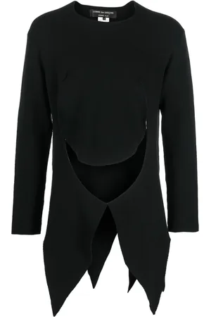 Comme des Garçons Asymmetrischer Pullover mit Cut-Out