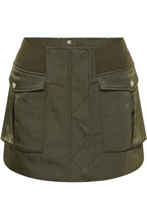DION LEE Minirock im Military-Look