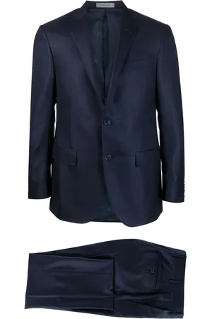 corneliani Einreihiger Anzug mit Print