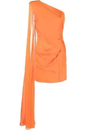 Roland Mouret Drapiertes One-Shoulder-Kleid