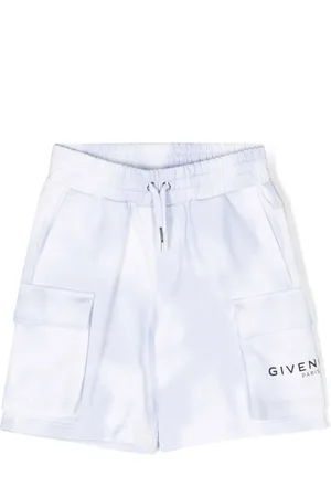 Givenchy Logo-print tie-dye shorts