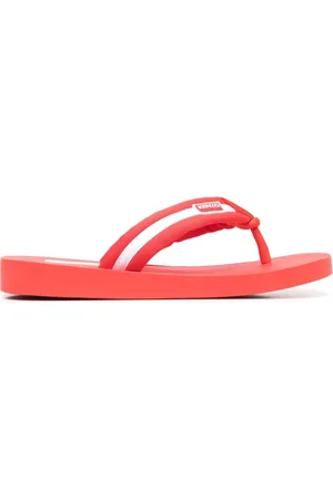 Kenzo Gestreifte Flip-Flops mit Logo
