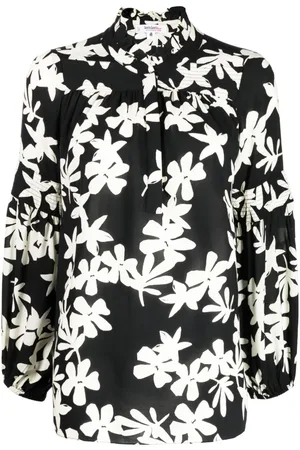 Lemlem Gerüschte Bluse mit Blumen-Print