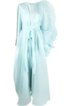 Gaby Charbachy Abendkleid mit Puffärmeln