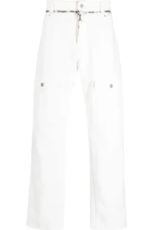 Balmain Gerade Jeans mit Reißverschlussdetail