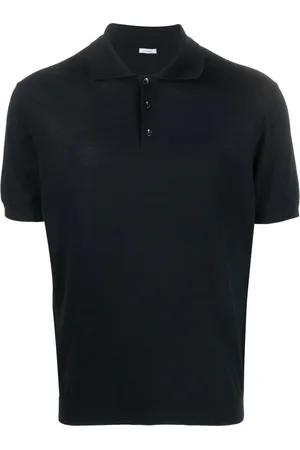 Malo Fein gestricktes Poloshirt