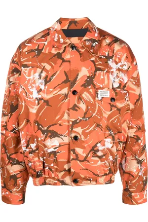 MARTINE ROSE Bomberjacke mit Camouflage-Print